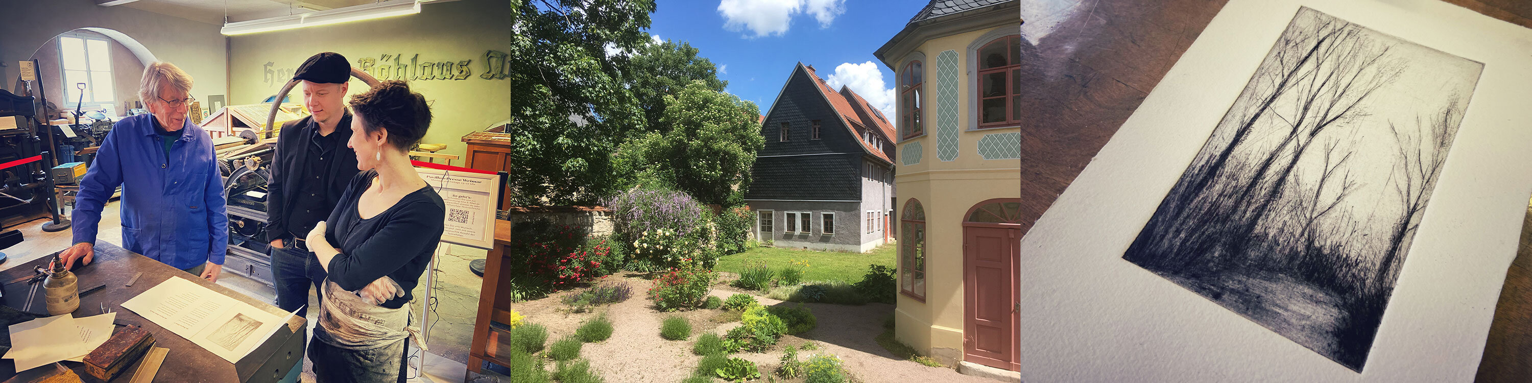 Johannisfest: Grafik & Lyrik aus Thüringen